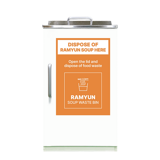 Soup Waste Bin