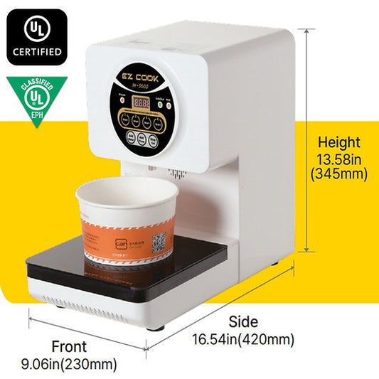 EZ Cook Machine - commercial induction cooking equipment for restaurants and food service